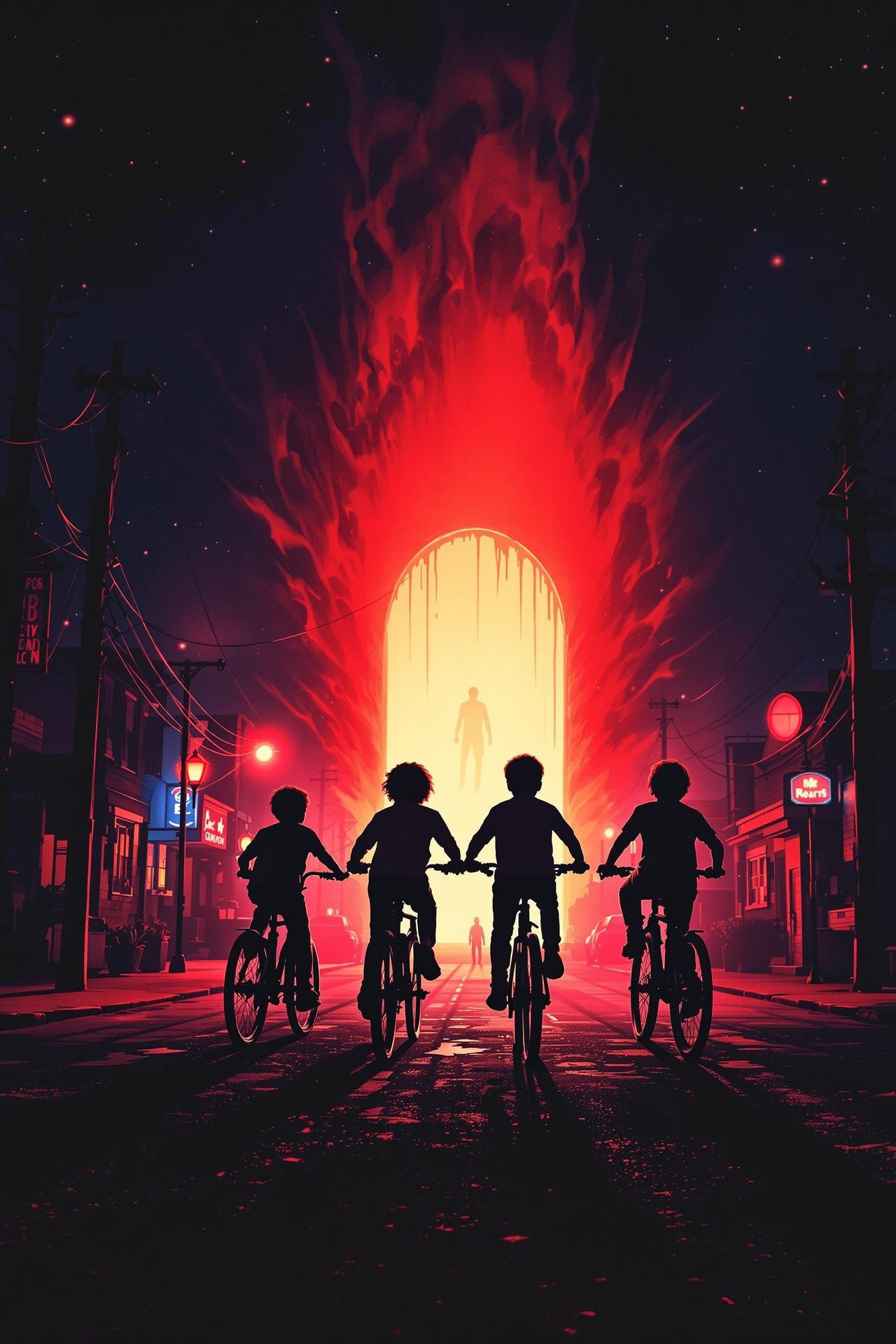 怪奇物语 - Stranger Things 怪奇物语 电影海报